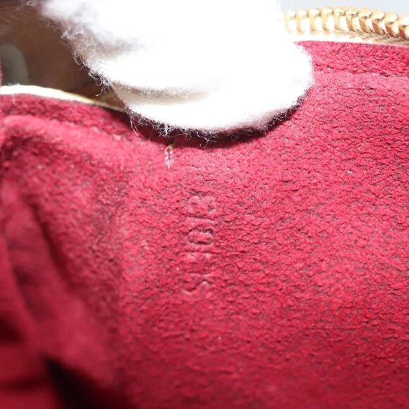 LOUIS VUITTON Monogram Multicolor Pochette Pouch White M92649 LV Auth 140354 - Picture 11 of 16